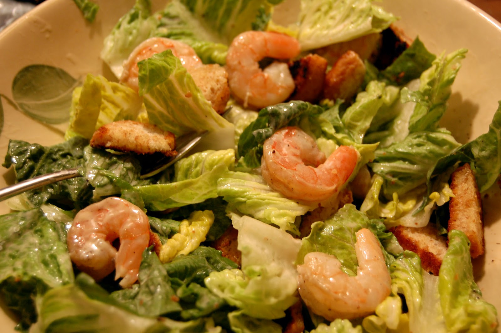 Caesar Salad With Shrimp
 A JOY FILLED JOURNEY Shrimp Caesar Salad