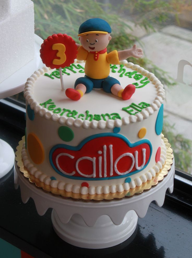 Caillou Birthday Cakes
 1000 images about 2nd Birthday Party on Pinterest