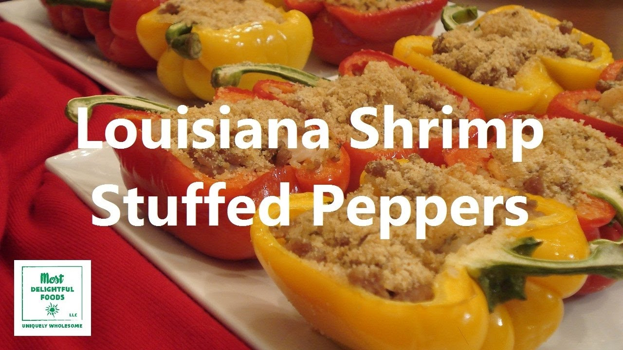 Cajun Seafood Stuffed Bell Peppers
 cajun stuffed bell peppers seafood