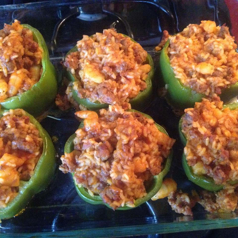 Cajun Seafood Stuffed Bell Peppers
 Cajun Stuffed Peppers recipe All recipes UK