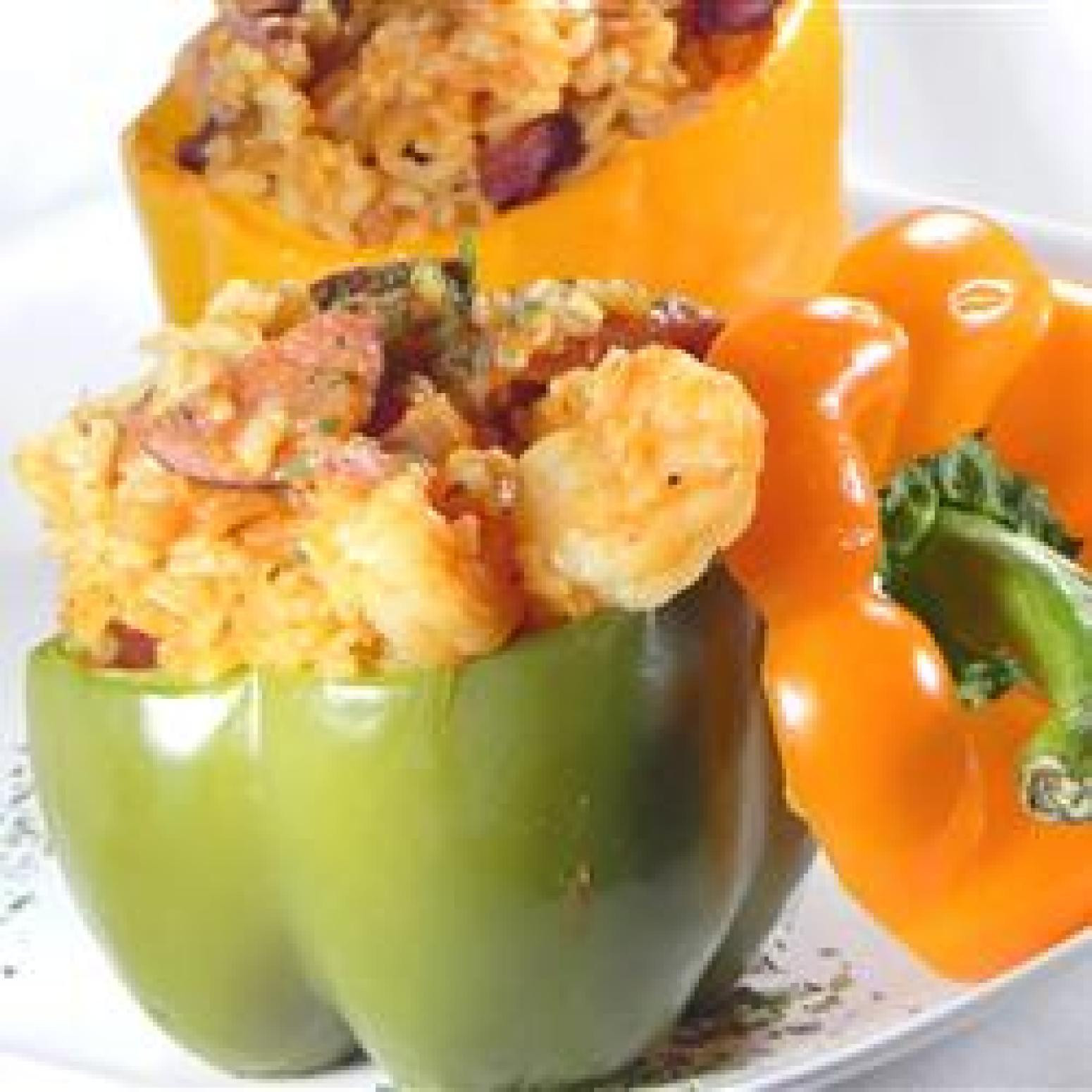 Cajun Seafood Stuffed Bell Peppers
 Cajun Style Stuffed Peppers Recipe