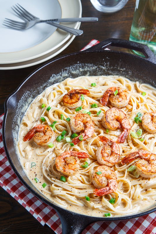 Cajun Shrimp Pasta Alfredo Cajun Shrimp Fettuccine Alfredo on Closet Cooking