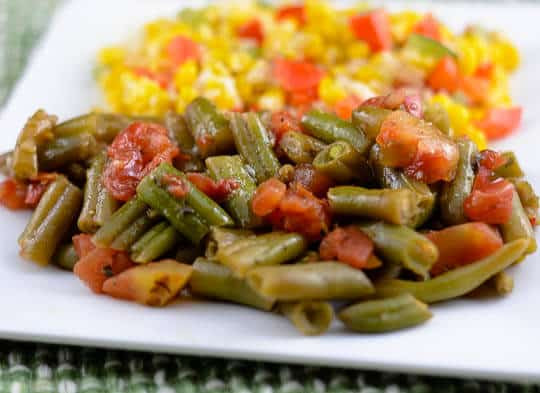Cajun Side Dishes
 Creole Green Beans Flavor Mosaic
