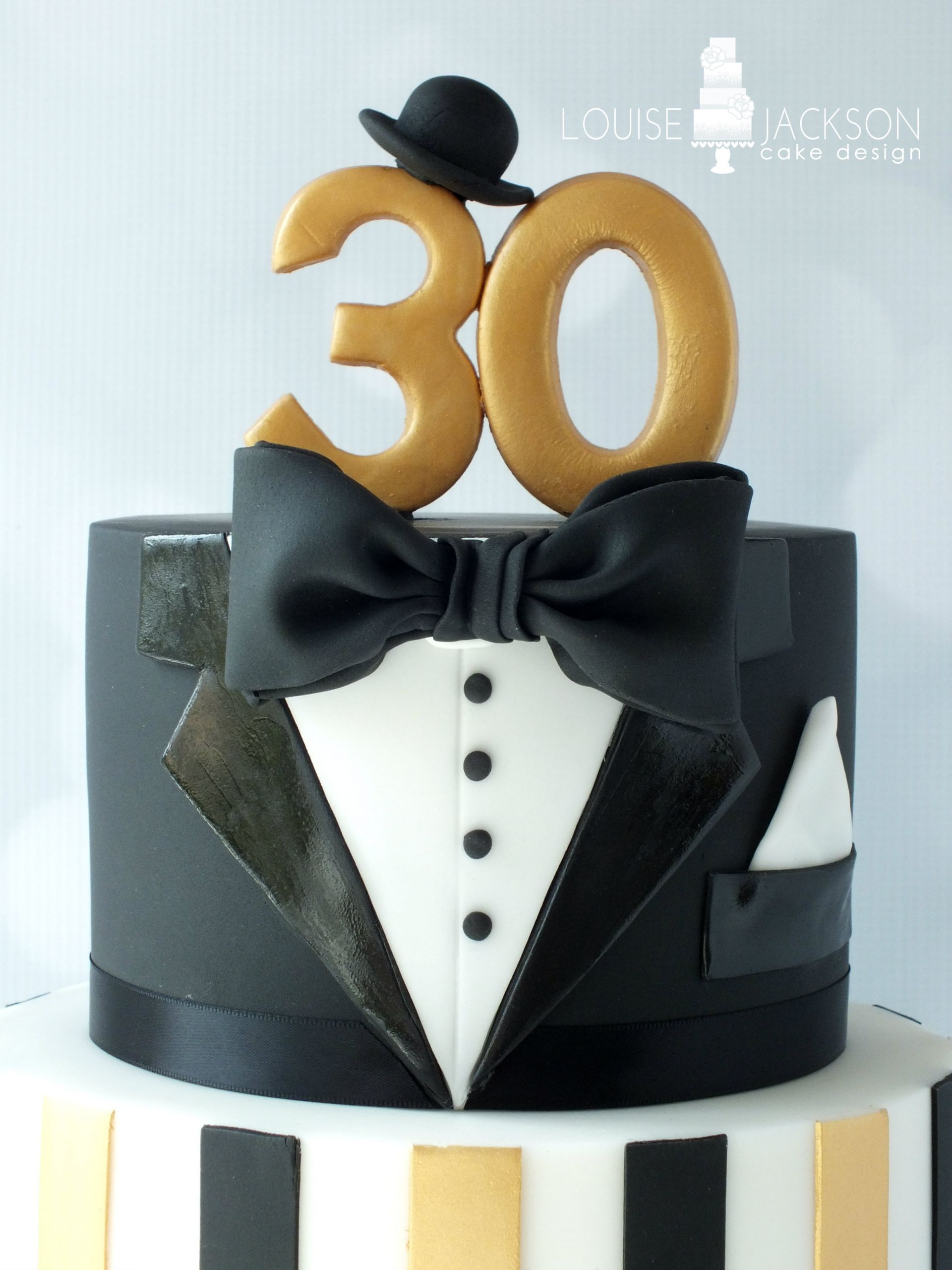 Cakes For Mens Birthday
 30th Gatsby Cake Louise Jackson Cake Design