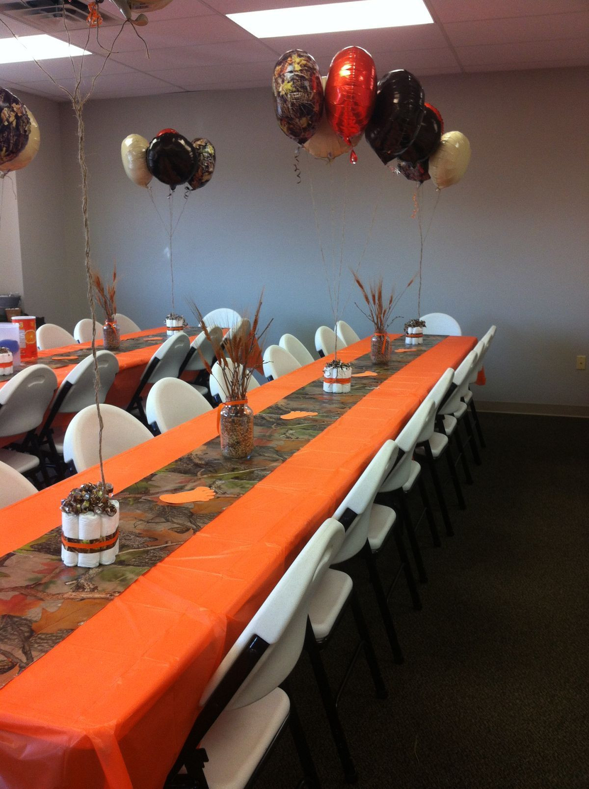Camouflage Baby Shower Decorating Ideas
 Pin by Megan Williams on Reveal party ideas