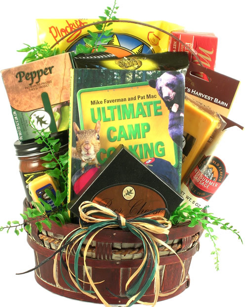 Camping Gift Basket Ideas
 Camping Theme Gift Basket Gift Basket for the Camper