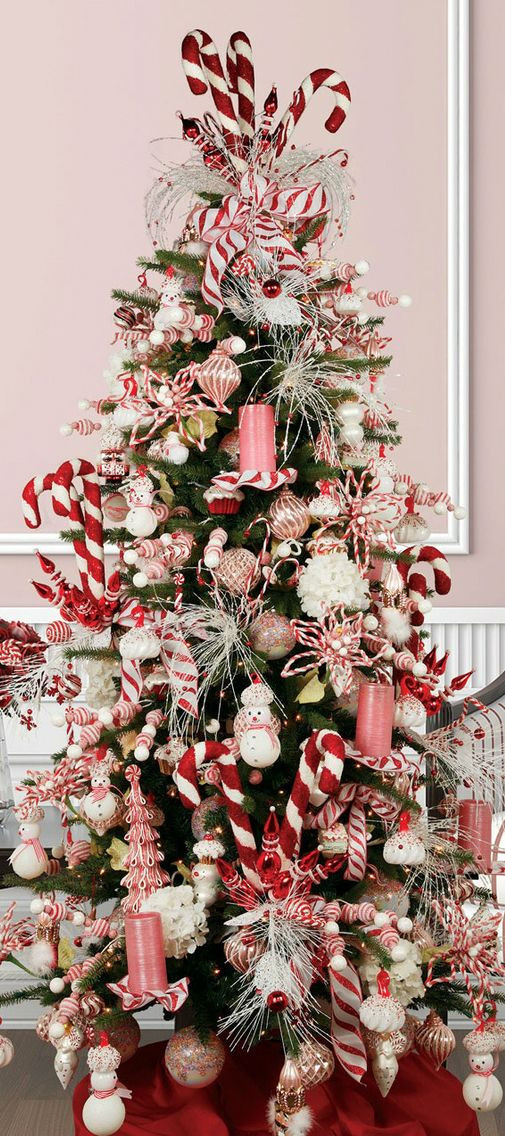 Candy Cane Christmas Decorations
 18 DIY Candy Cane Christmas Tree Ideas