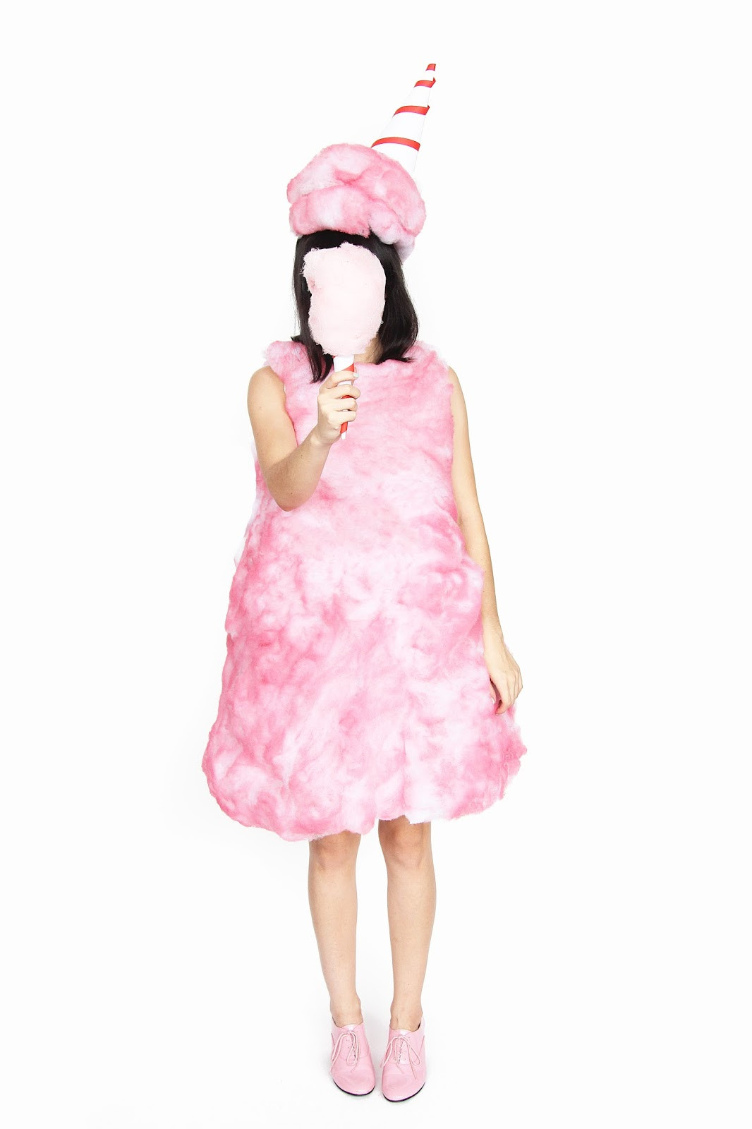 Candy Costumes DIY
 DIY Cotton Candy Halloween Costume