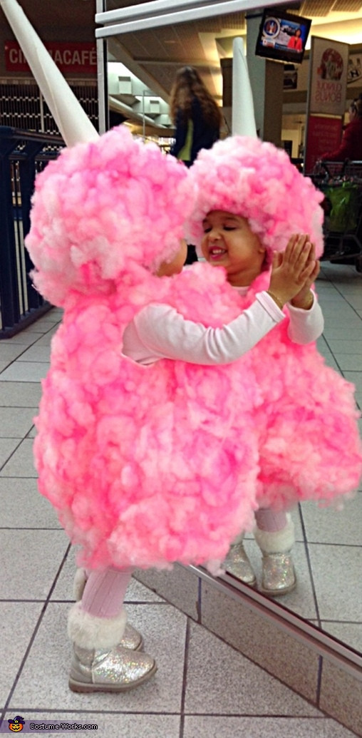 Candy Costumes DIY
 Miss Cotton Candy DIY Halloween Costume 2 3