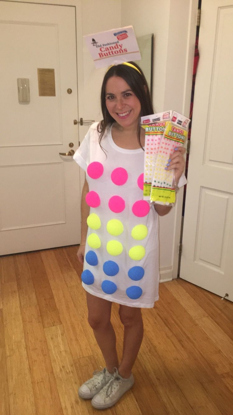 Candy Costumes DIY
 DIY Candy Buttons Costume