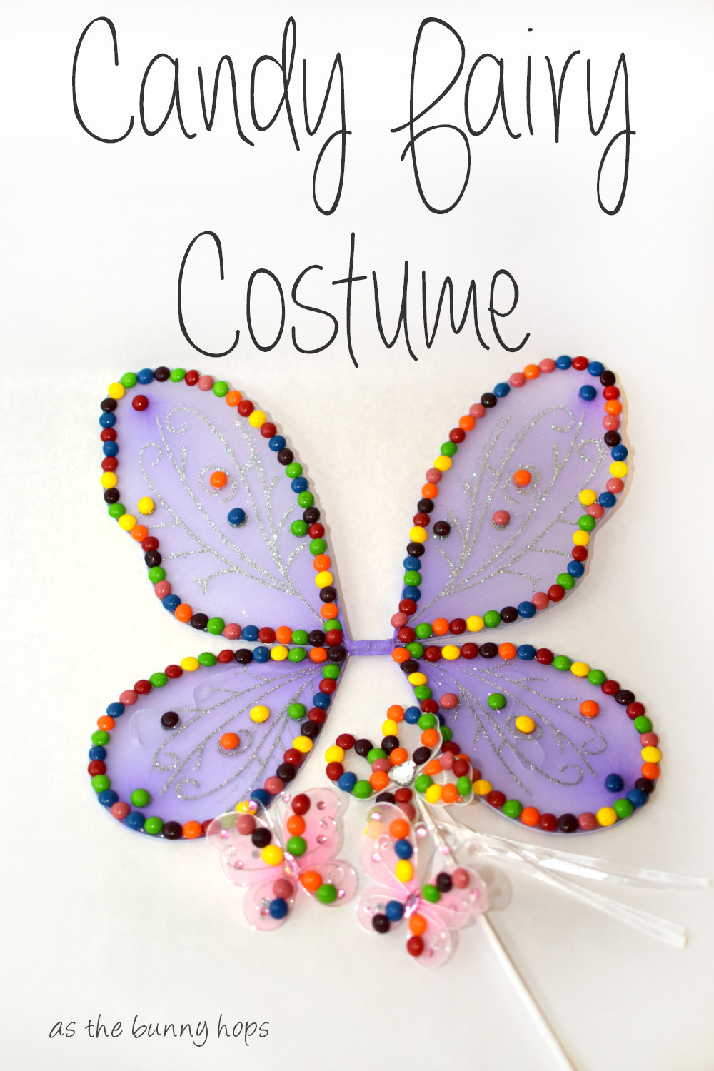 Candy Costumes DIY
 DIY Candy Fairy Costume As The Bunny Hops