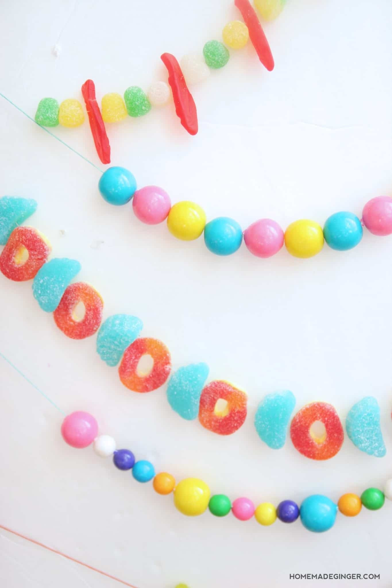 Candy Garland For Christmas Tree
 How to Make a Candy Garland diycandy