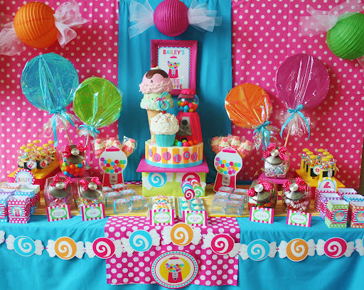 Candy Shoppe Birthday Party Ideas
 Amanda s Parties To Go Sweet Shoppe Party Candyland