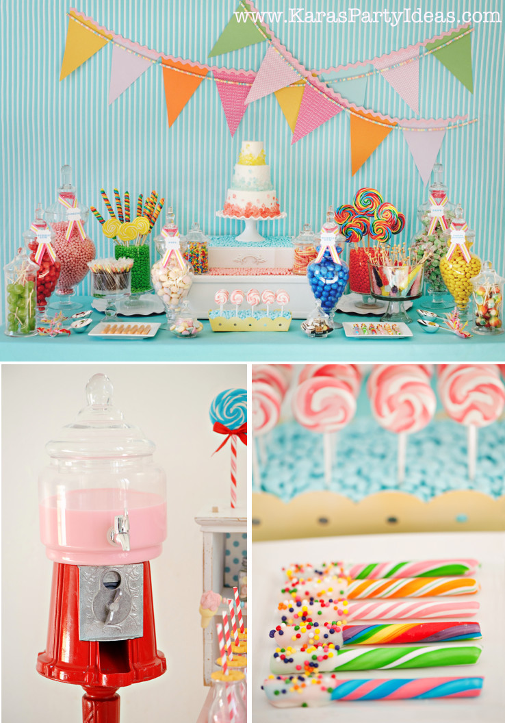 Candy Shoppe Birthday Party Ideas
 Kara s Party Ideas Sweet Shoppe Candy Party