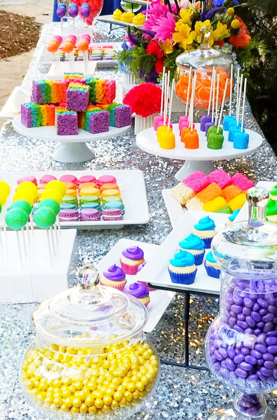 Candy Table Ideas For Birthday Party
 DREAMWORKS TROLLS THE BEAT GOES ON Birthday Party Candy