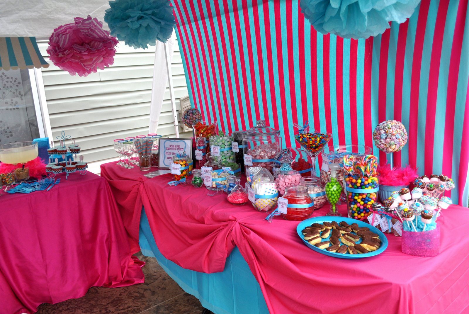 Candy Table Ideas For Birthday Party
 Masquerade Party Ideas Candy Buffet Dollar Store Crafts