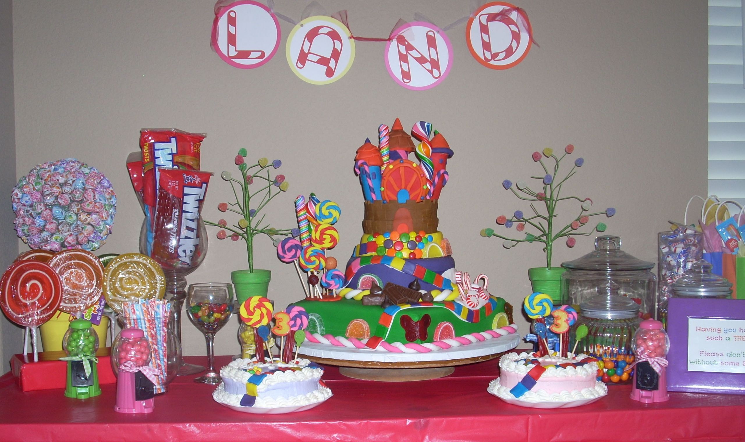 Candy Table Ideas For Birthday Party
 Candy Land Party not my party CafeMom