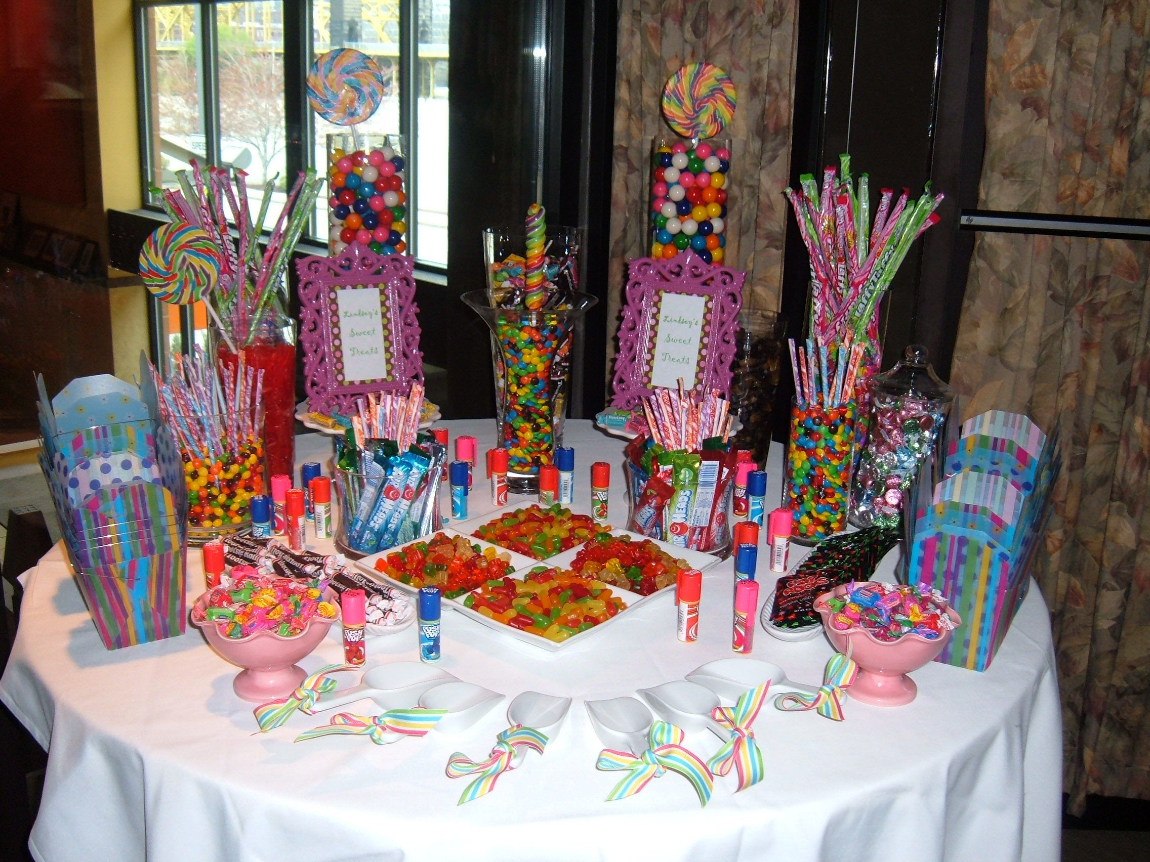 Candy Table Ideas For Birthday Party
 Pin by Shawna Kohn on Graduation party