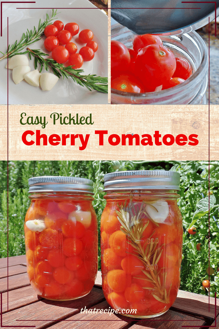 Canning Cherry Tomatoes Recipes
 Pickled Cherry Tomatoes Recipe
