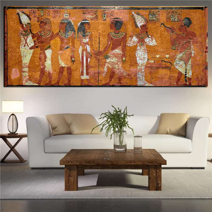 Canvas Painting For Living Room
 Egyptian Decor Canvas Painting Oil Painting Wall