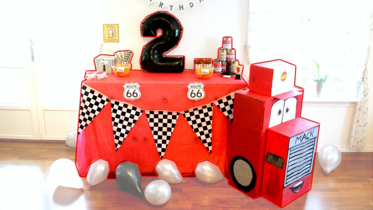 Car Birthday Party
 Cars Themed Birthday Party Liam 2 years old