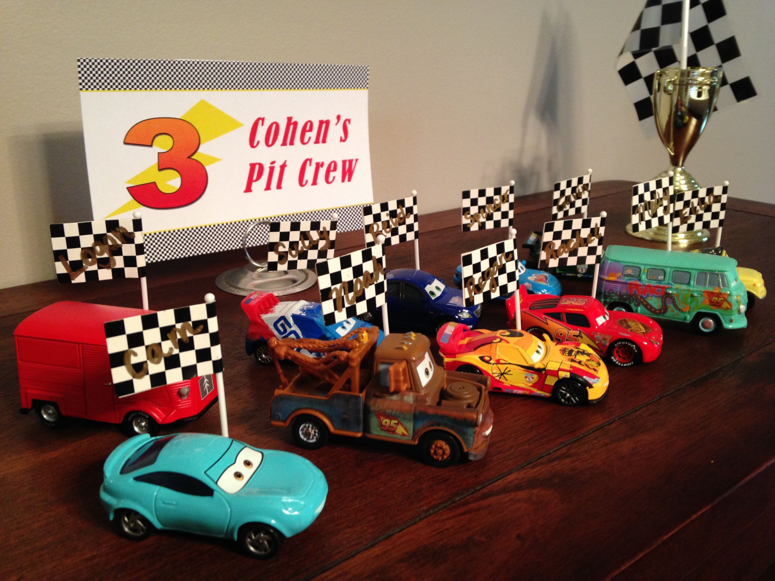 Car Birthday Party
 Disney Cars Themed Birthday Party StR Events