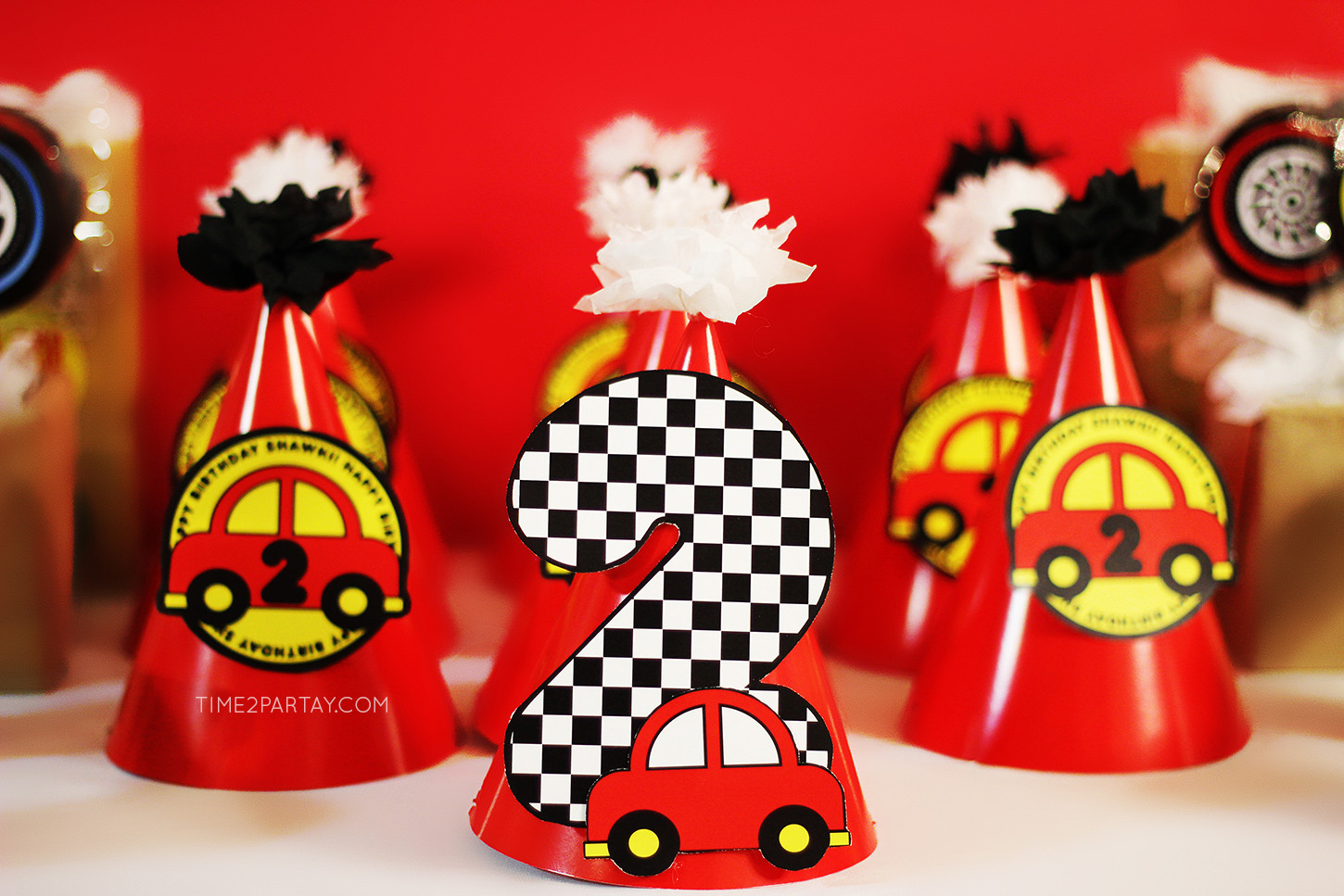 Car Birthday Party
 A Car Themed Birthday Party