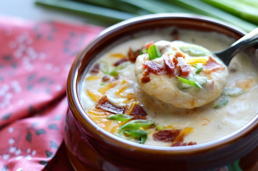 Carbs In Potato Soup
 Low Carb Loaded Baked "Potato" Soup