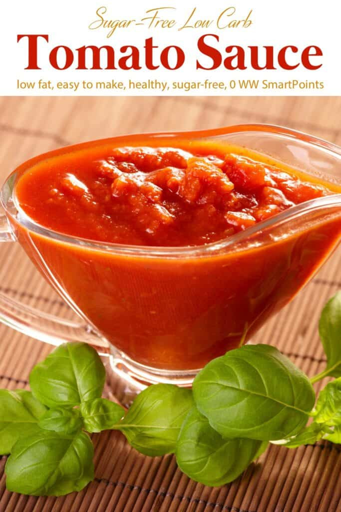 Carbs In Tomato Sauce
 Sugar Free Low Carb Tomato Sauce