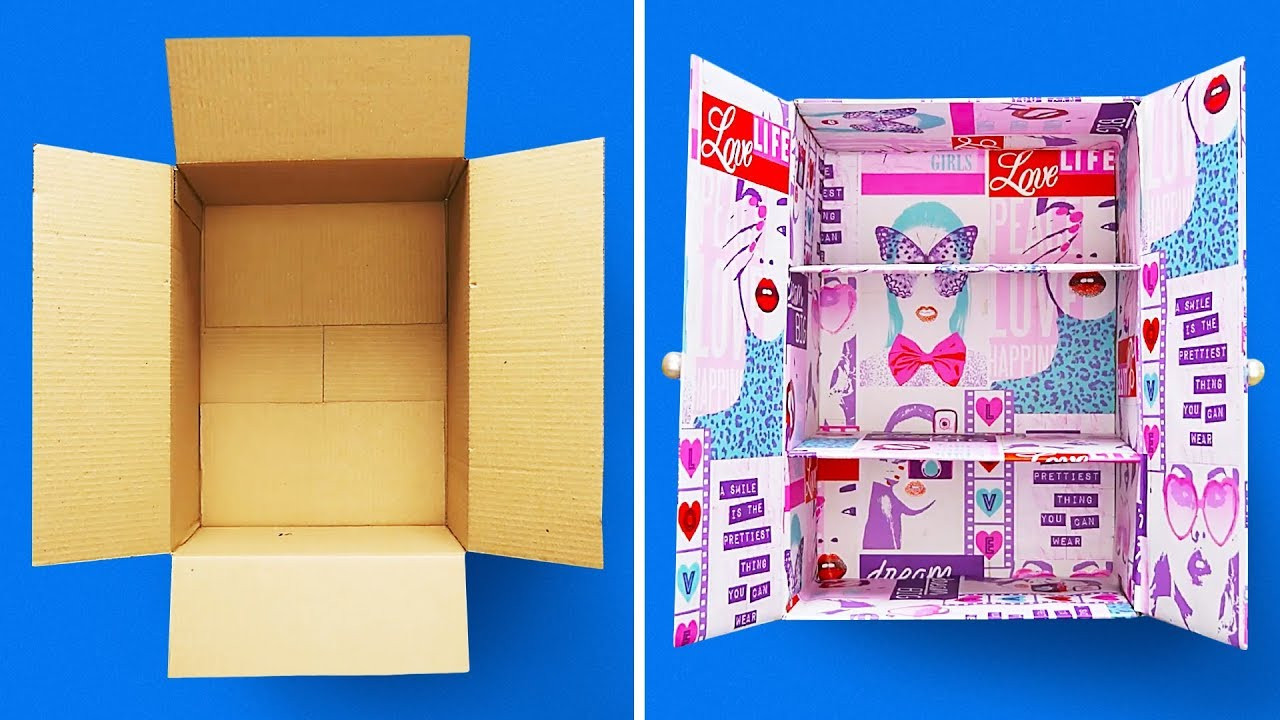 Cardboard Box Craft Ideas
 29 CARDBOARD BOXES CRAFTS