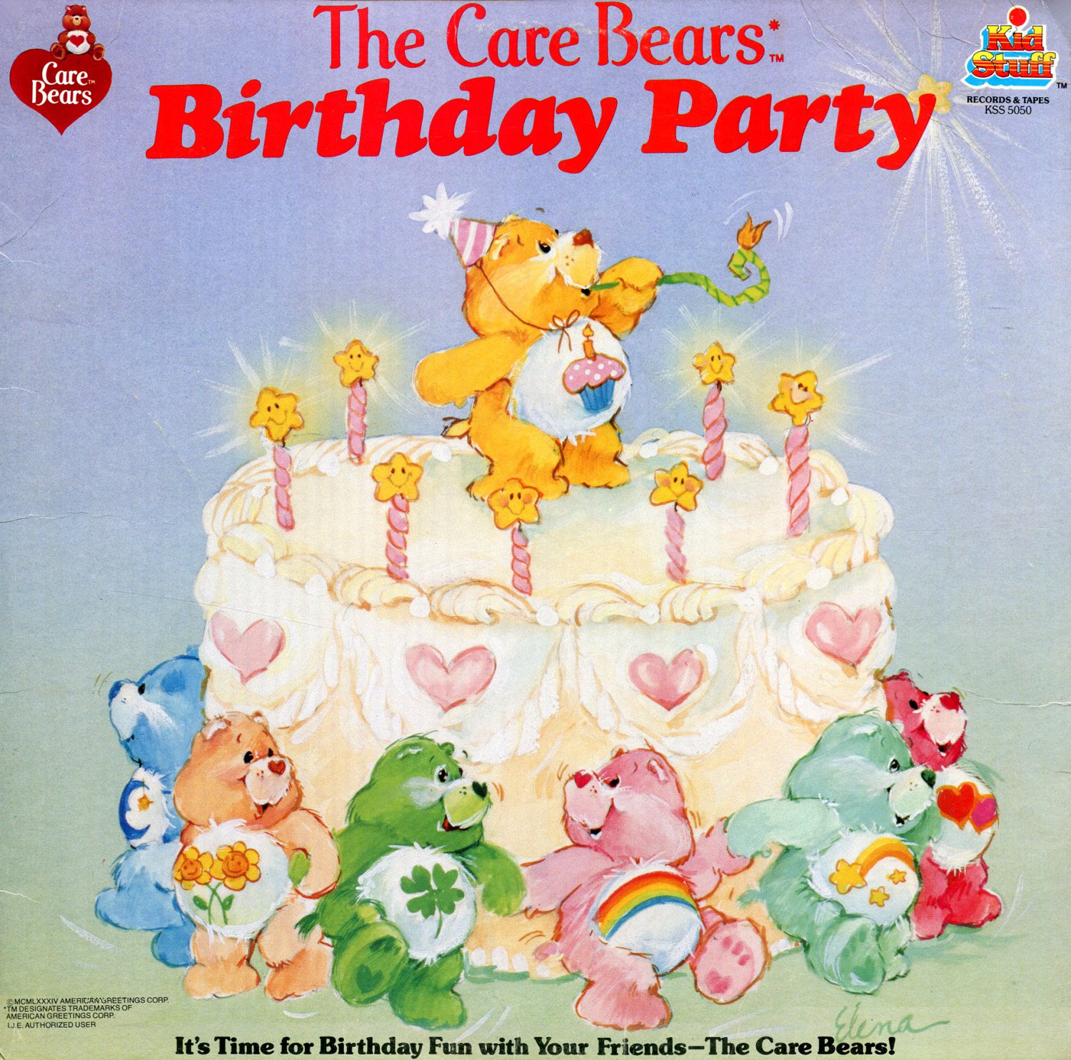 Care Bear Birthday Party
 The Care Bears Birthday Party Original Soundtrack LP CD