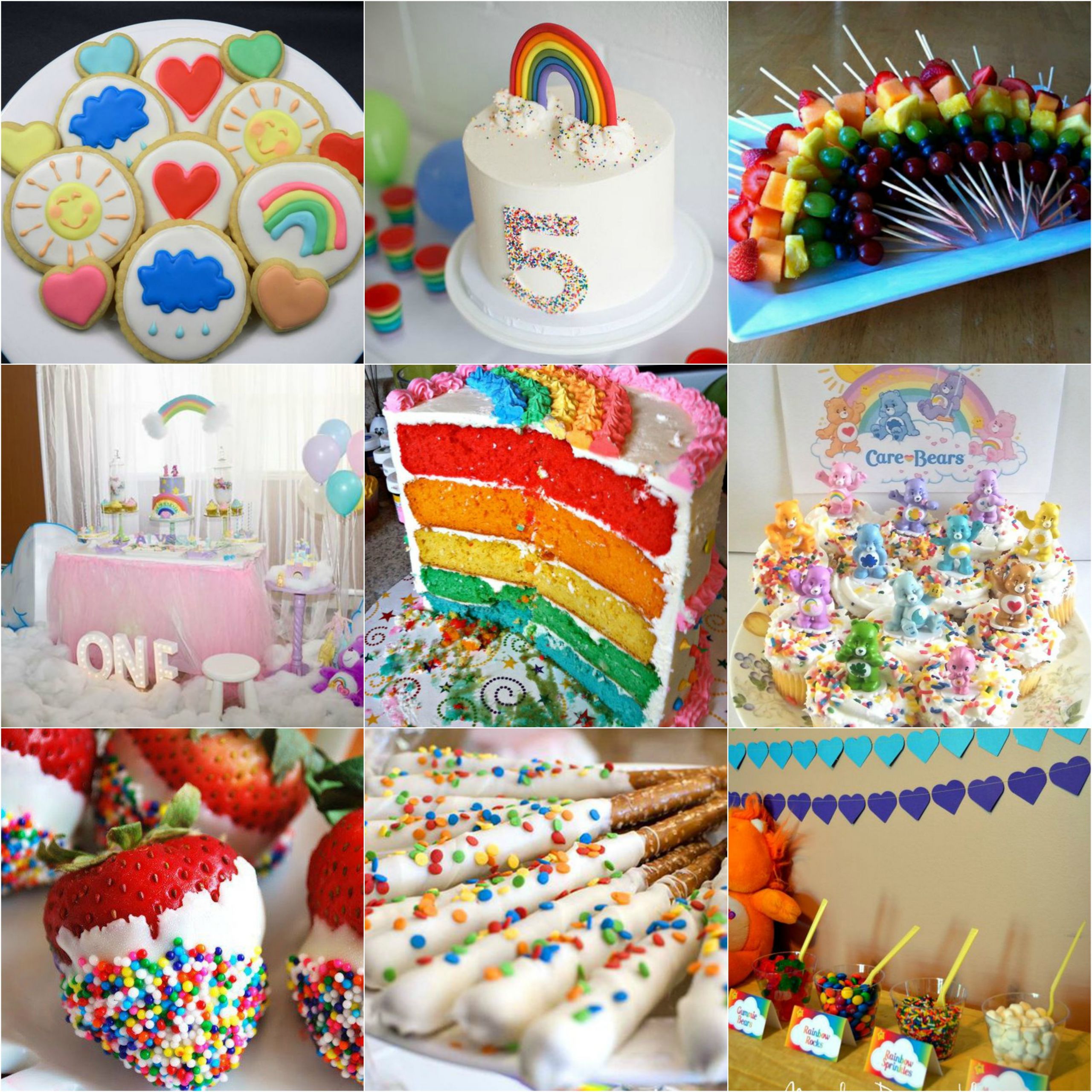 Care Bear Birthday Party
 Blair s Third Birthday Party Inspiration