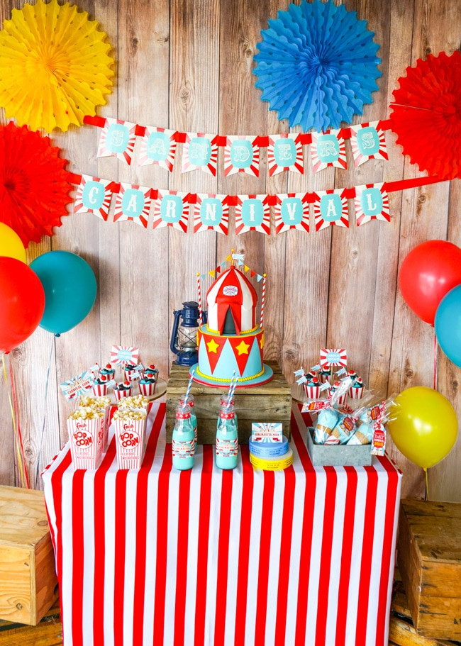 Carnival Themed Birthday Party Ideas
 10 Most Popular Kids Party Themes