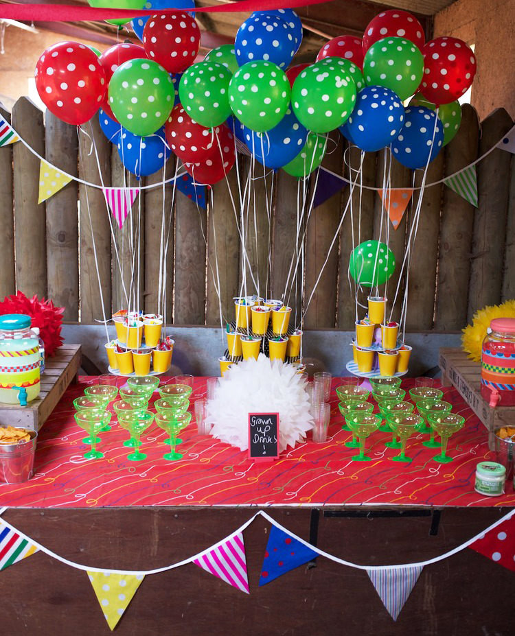 Carnival Themed Birthday Party Ideas
 Colorful Circus