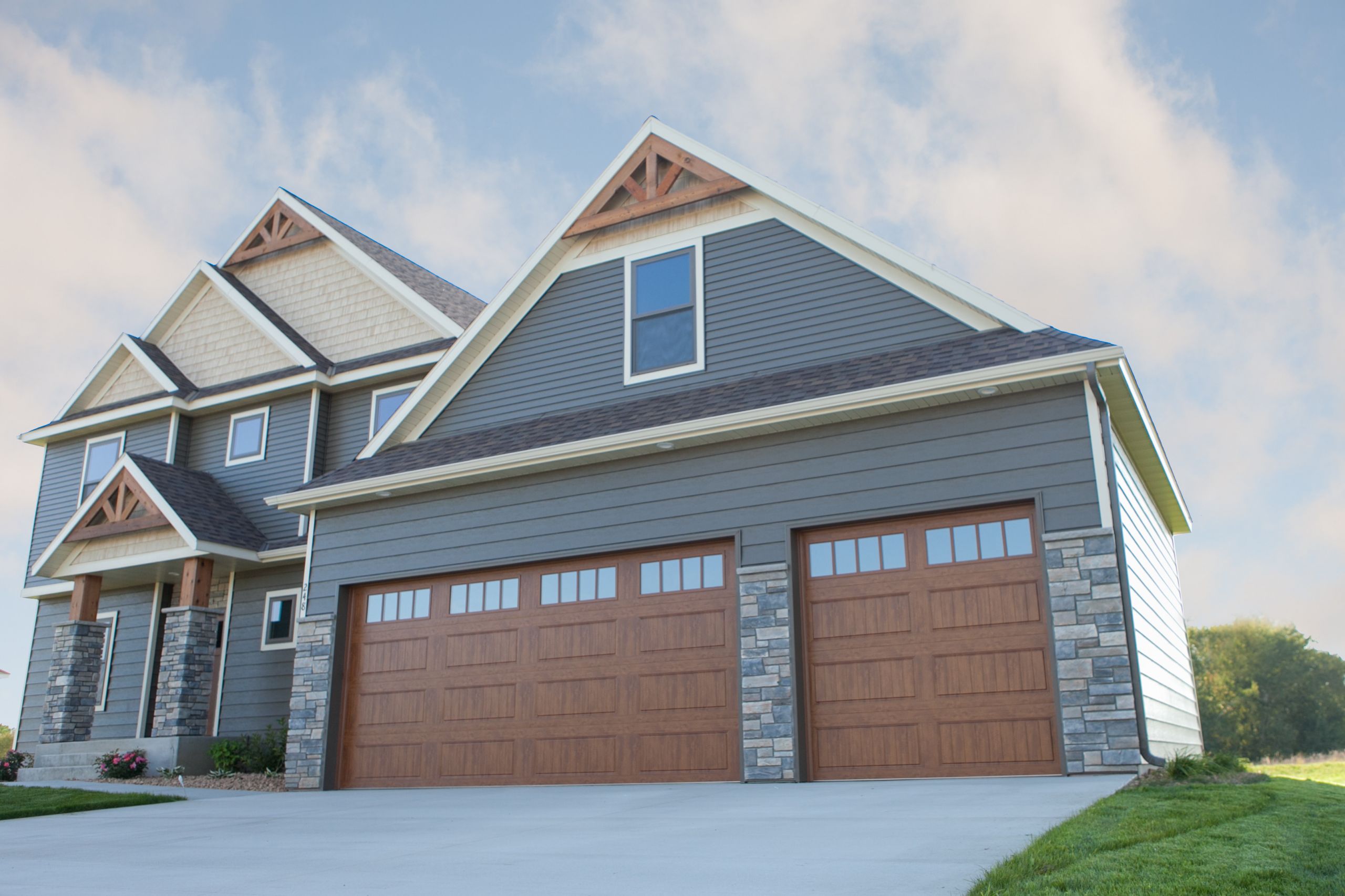 Carriage Garage Door
 Raised Carriage Panel Style Garage Doors St Cloud MN