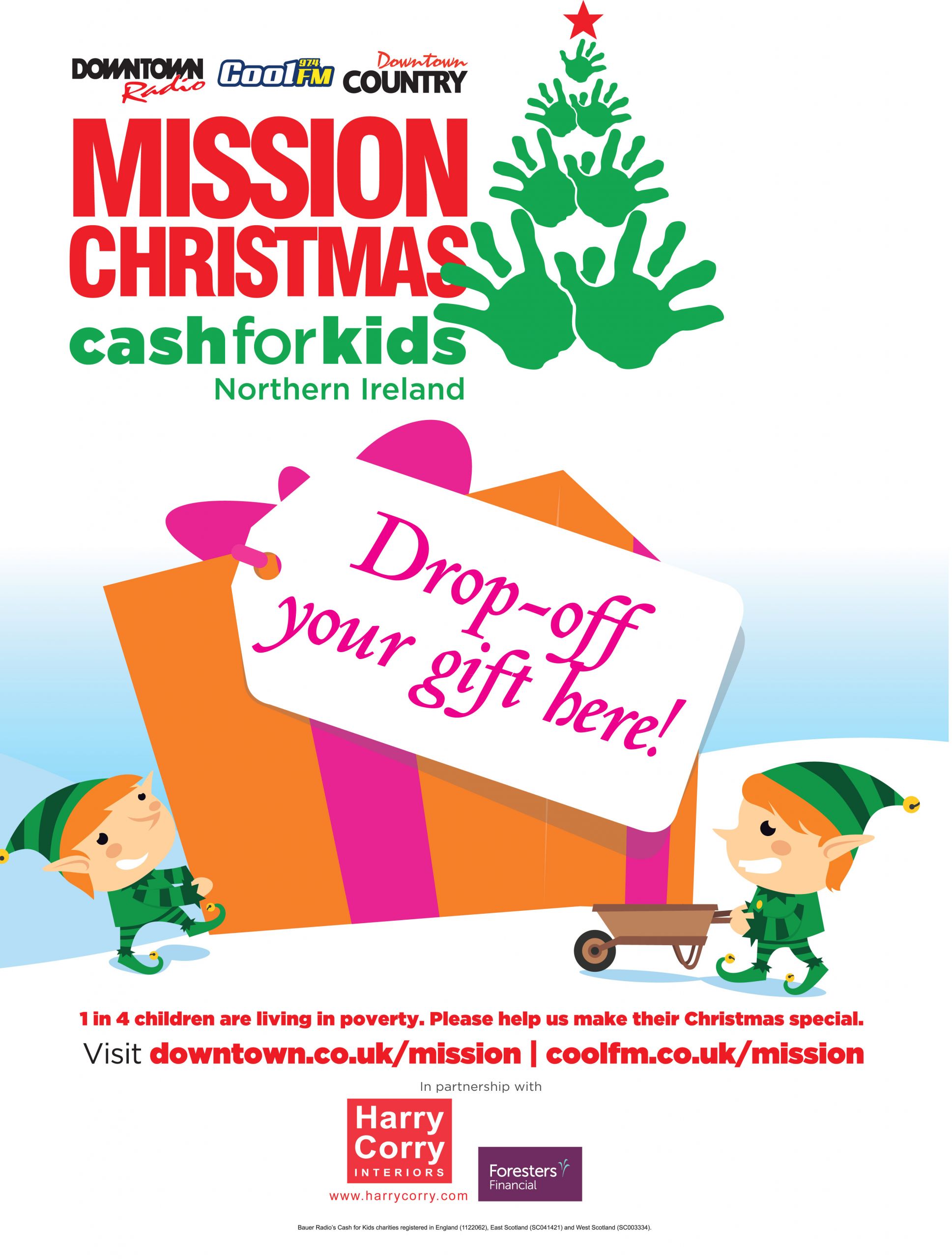 Cash Gift To Children
 Cash for Kids MISSION CHRISTMAS