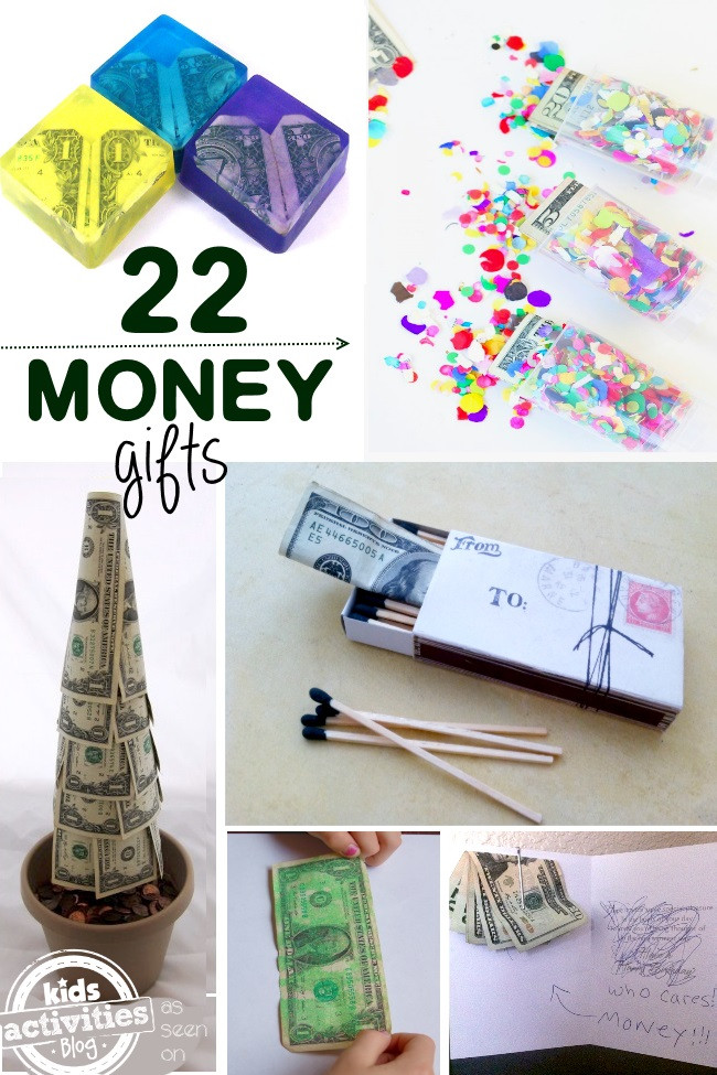 Cash Gifts To Children
 22 Creative Money Gift Ideas Kids Activities Blog
