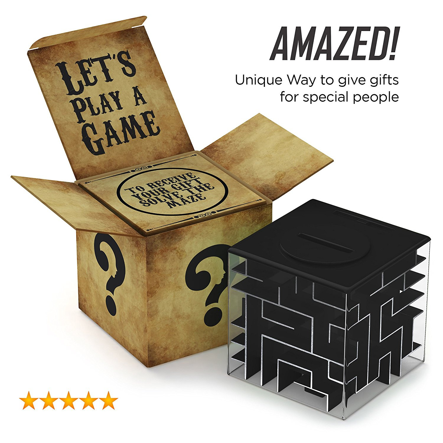 Cash Gifts To Children
 Money Maze Unique Way to Give Small Gifts Items