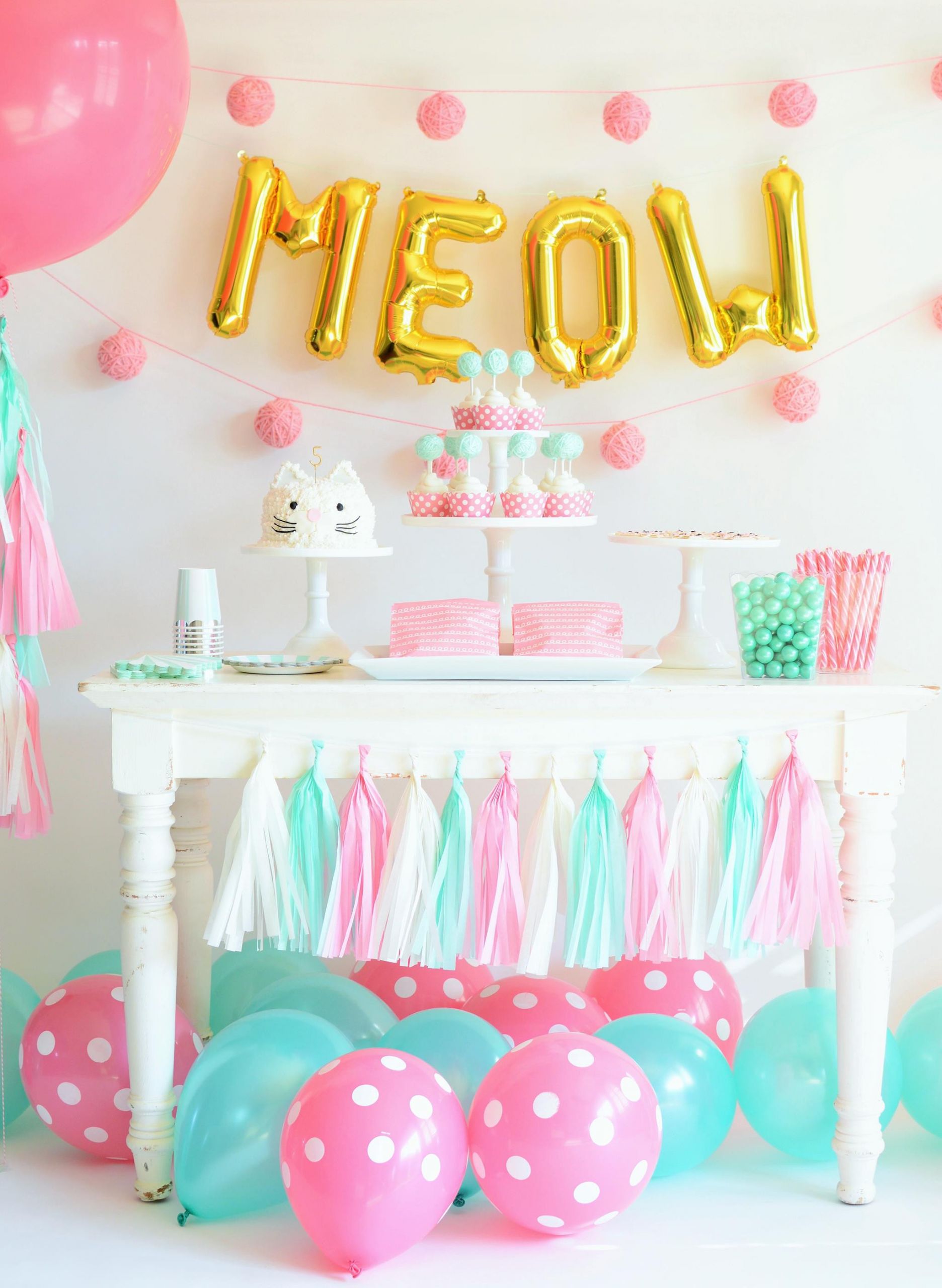 Cat Birthday Party
 How to Throw the Purr fect Kitten Party Project Nursery