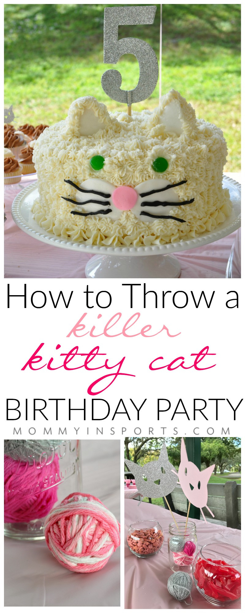 Cat Birthday Party
 How to Throw A Killer Kitty Cat Birthday Party Kristen