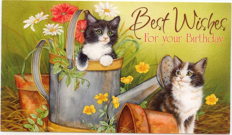 Cat Birthday Wishes
 greeting cards Marges8 s Blog