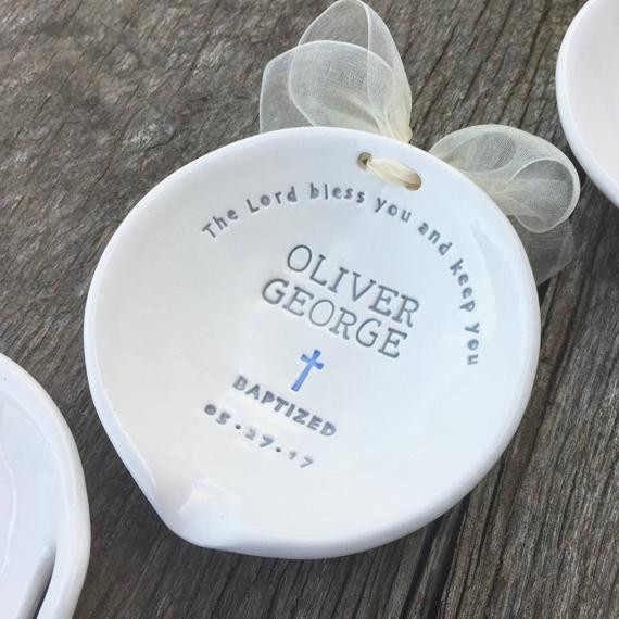 Catholic Baptism Gifts For Baby Boy
 Baptism Gift Boy Catholic Baptism Bowl Christening Gift