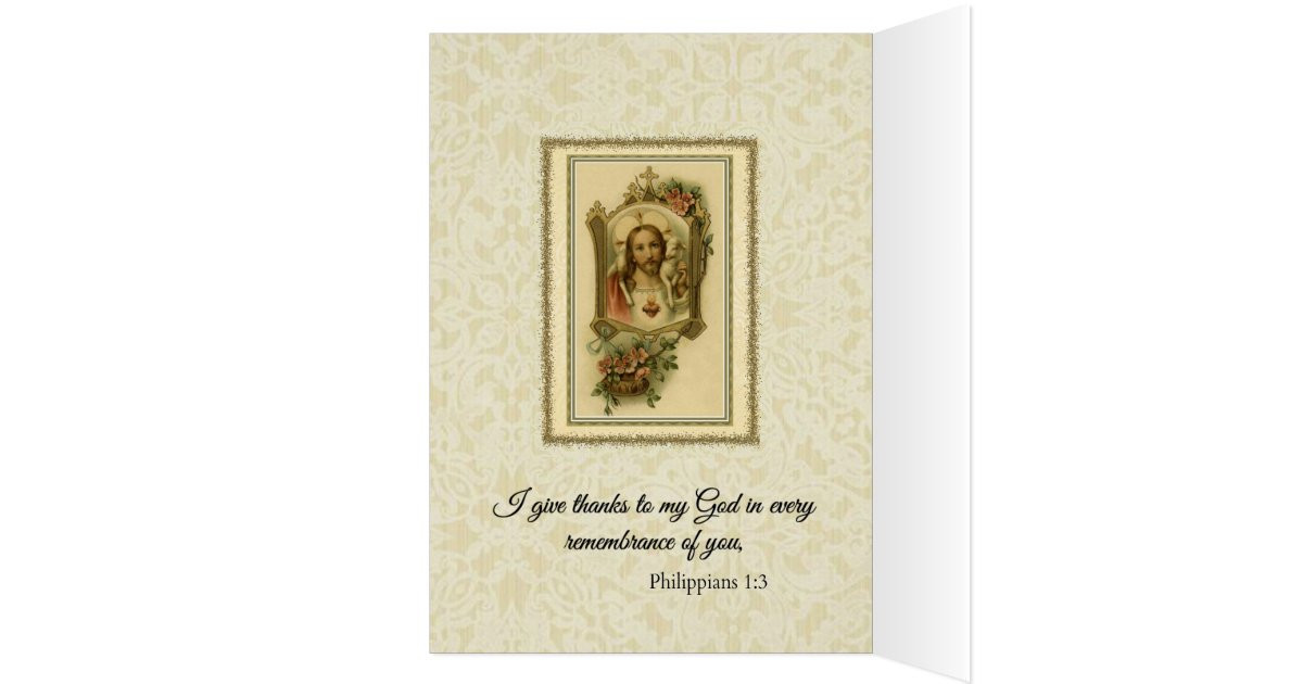 Catholic Birthday Wishes
 0030 Religious Catholic Birthday Card