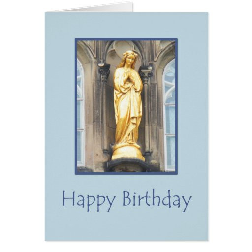 Catholic Birthday Wishes
 St Mary Catholic Church Happy Birthday Card