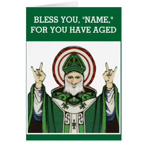 Catholic Birthday Wishes
 funny Catholic birthday Greeting Card