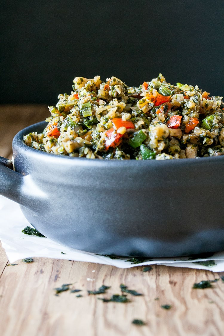 Cauliflower Rice Stir Fry
 Low Carb Stir Fry Cauliflower Rice vegan gluten free