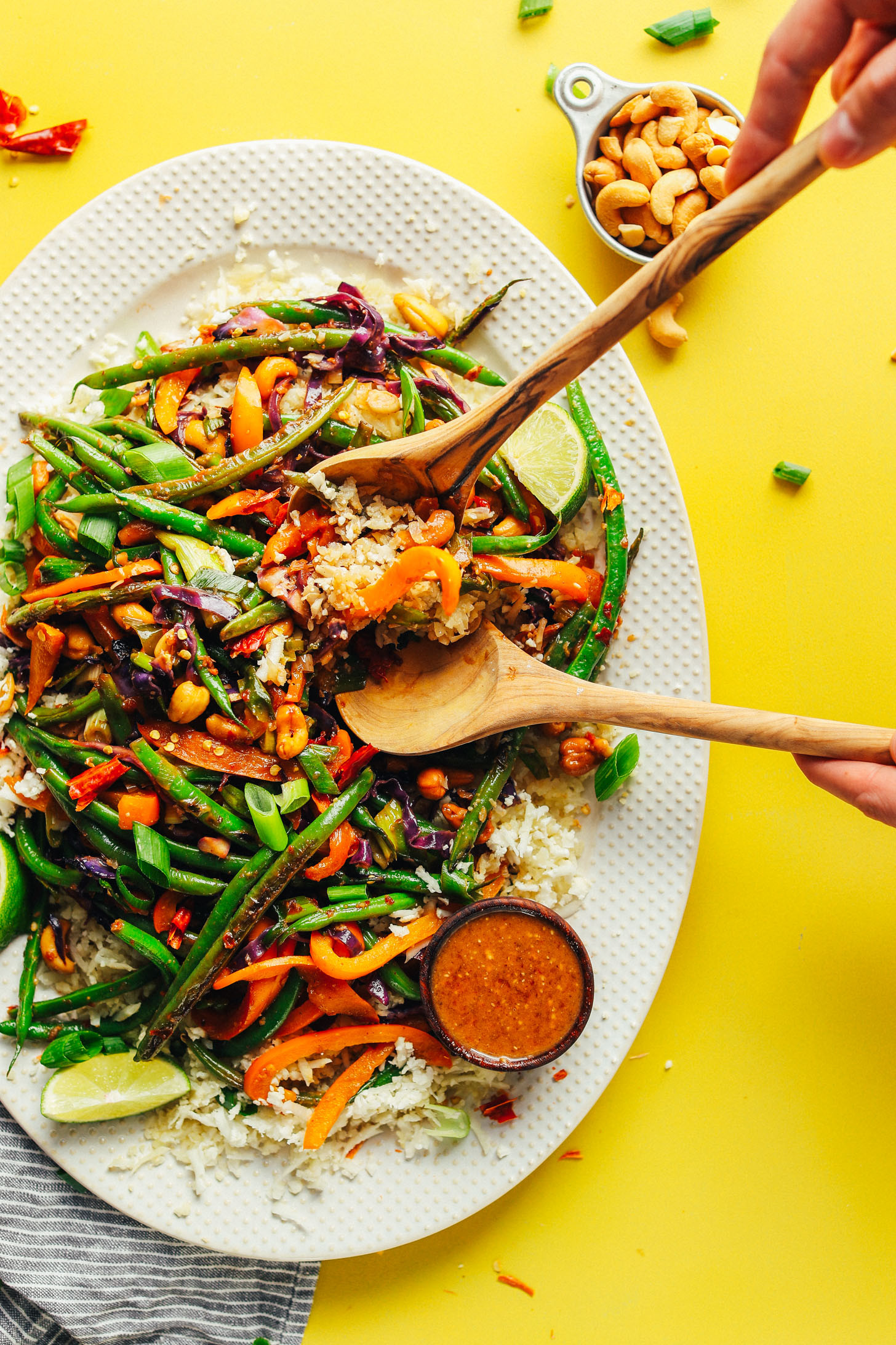 Cauliflower Rice Stir Fry
 30 Minute Cauliflower Rice Stir Fry