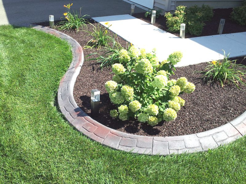 Cement Landscape Edging
 Landscape Concrete Edging Plan Ideas — Built With Polymer