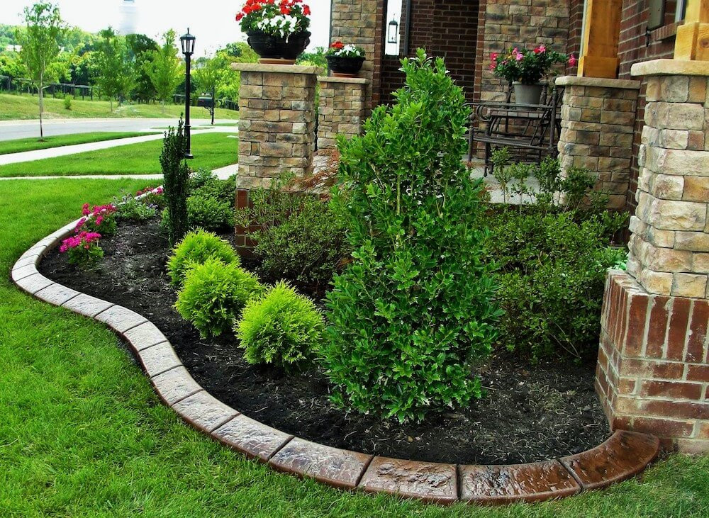 Cement Landscape Edging
 2017 Concrete Curbing Cost