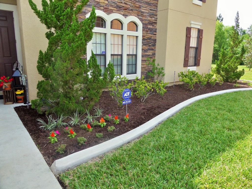 Cement Landscape Edging
 Concrete Landscape Edging – Be My Guest With Denise